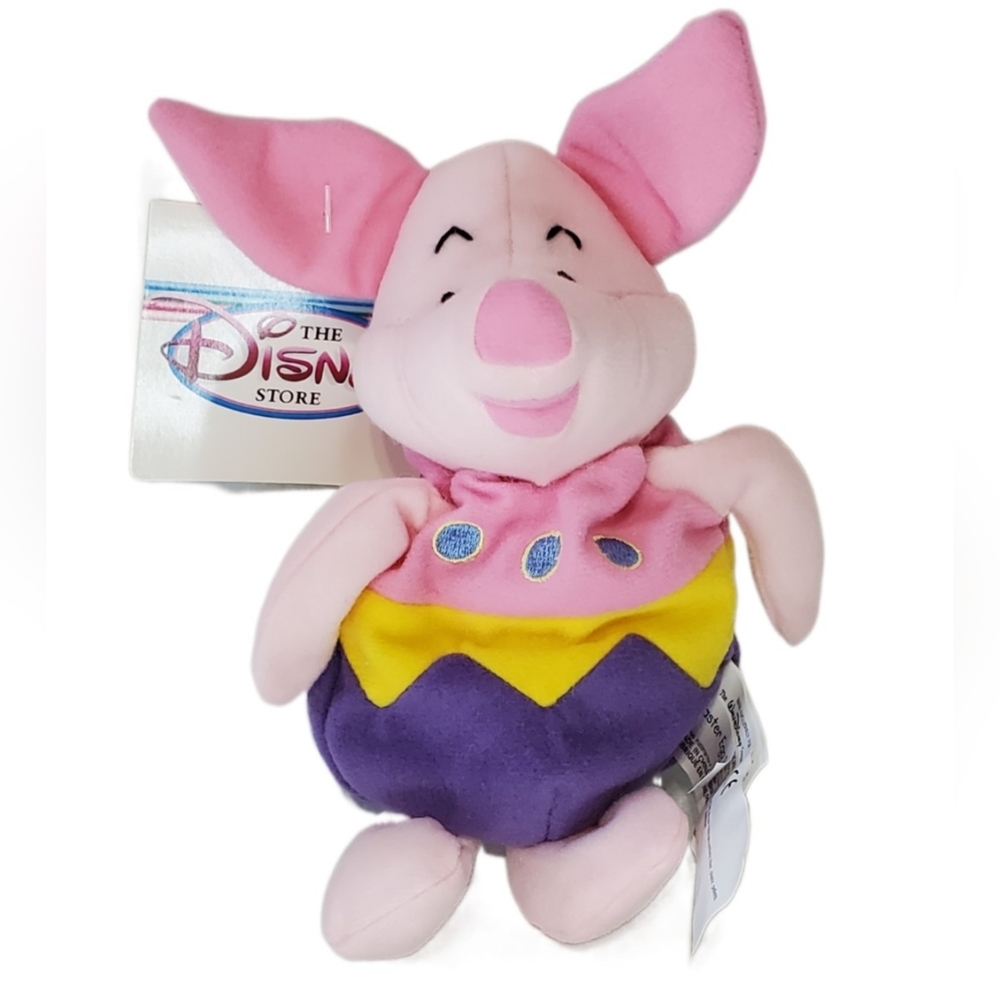 Disney Easter Piglet Mini Beanie Bag 8" Plush NWT